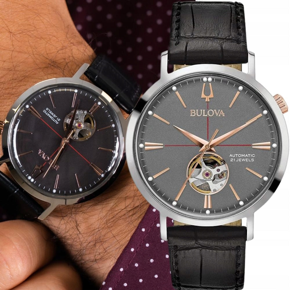 NEW, ORIGINAL Bulova Classic Automatic 98A187