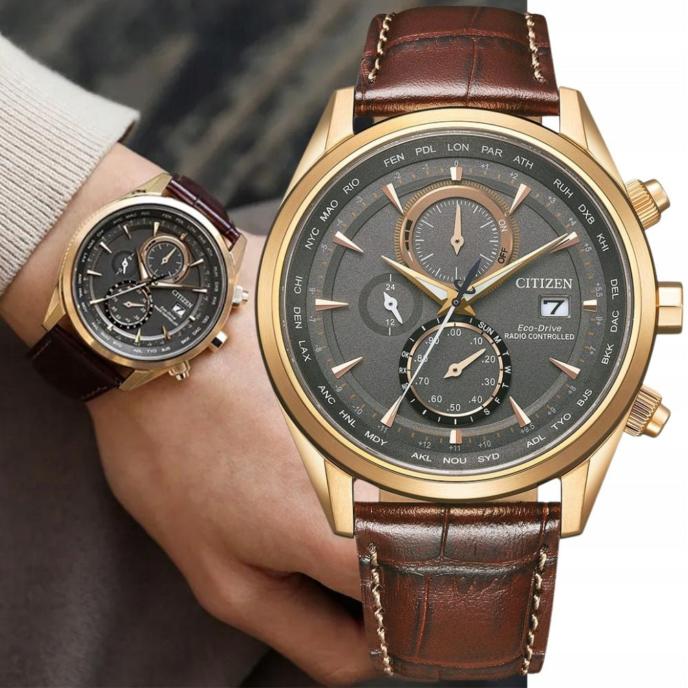 NEW, ORIGINAL Citizen AT8263-10H Eco-Drive Radio Controlled