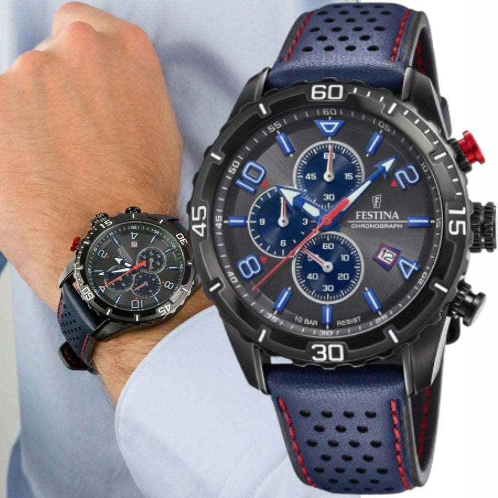 NEW, ORIGINAL Festina Chrono Sport 20519/3 WATCH