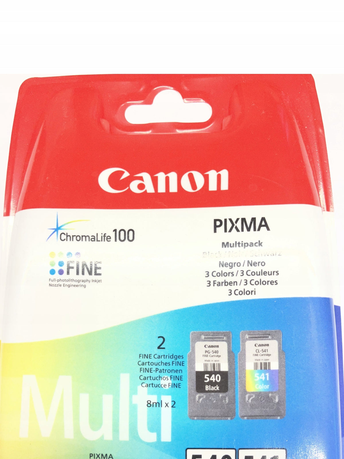 NEW ORIGINAL INK CANON PG-540 + CLI-541 5225B006