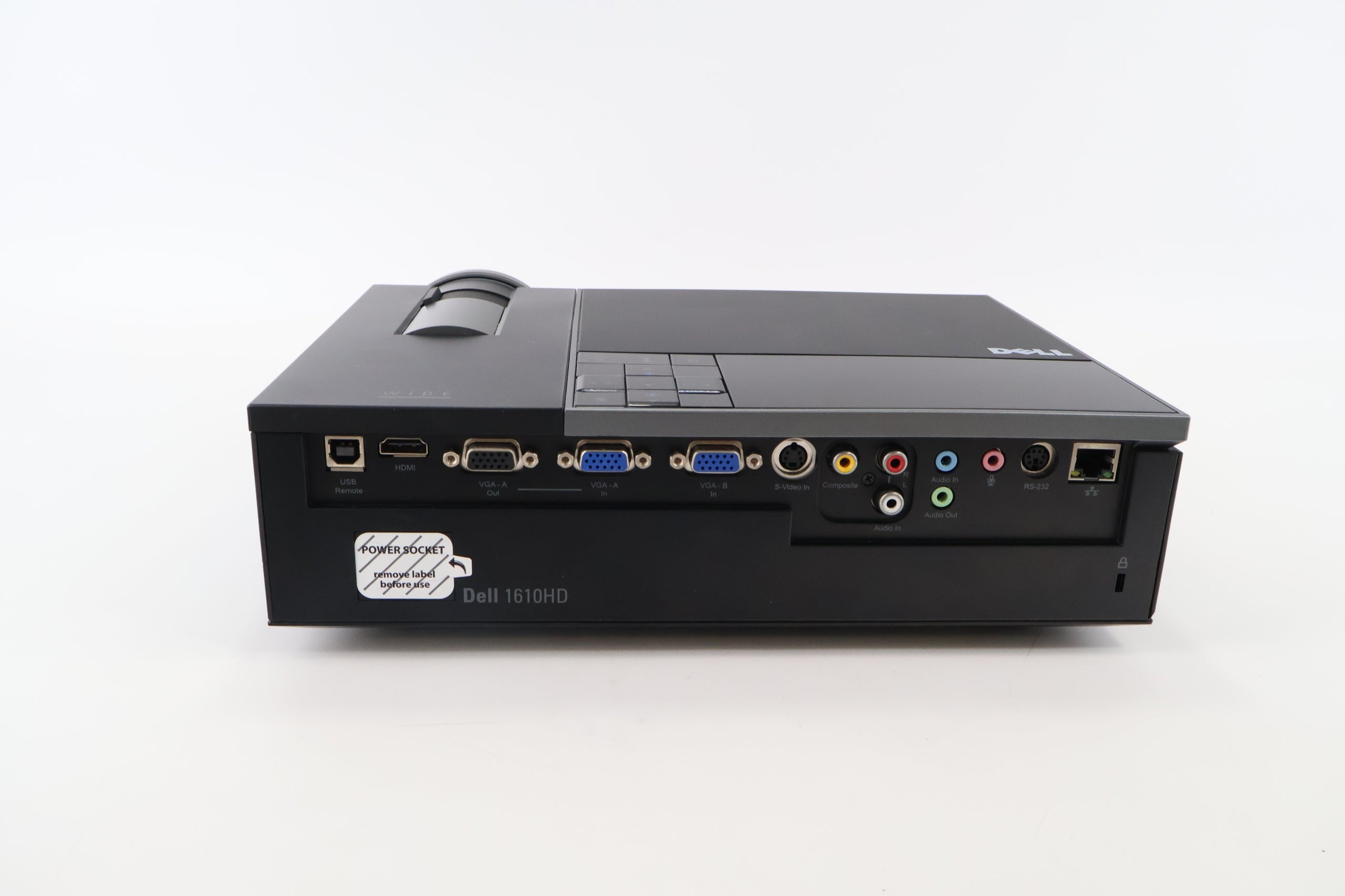 NEW ORIGINAL PROJECTOR DELL 1610HD DLP WXGA 3500 ANSI WITHOUT LAMP MDW9 Brand Dell