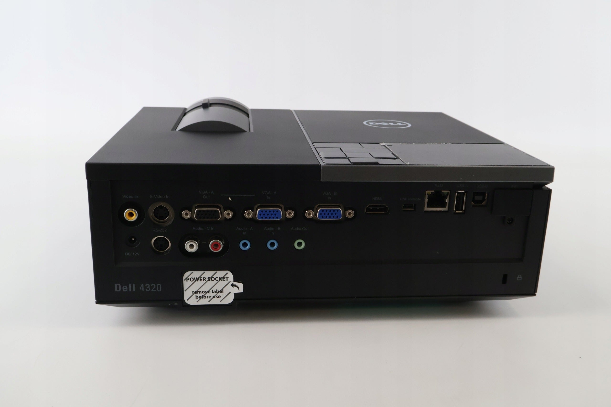 NEW ORIGINAL PROJECTOR DELL 4320 DLP WXGA 4300 ANSI WITHOUT LAMP D03T7 Brand Dell