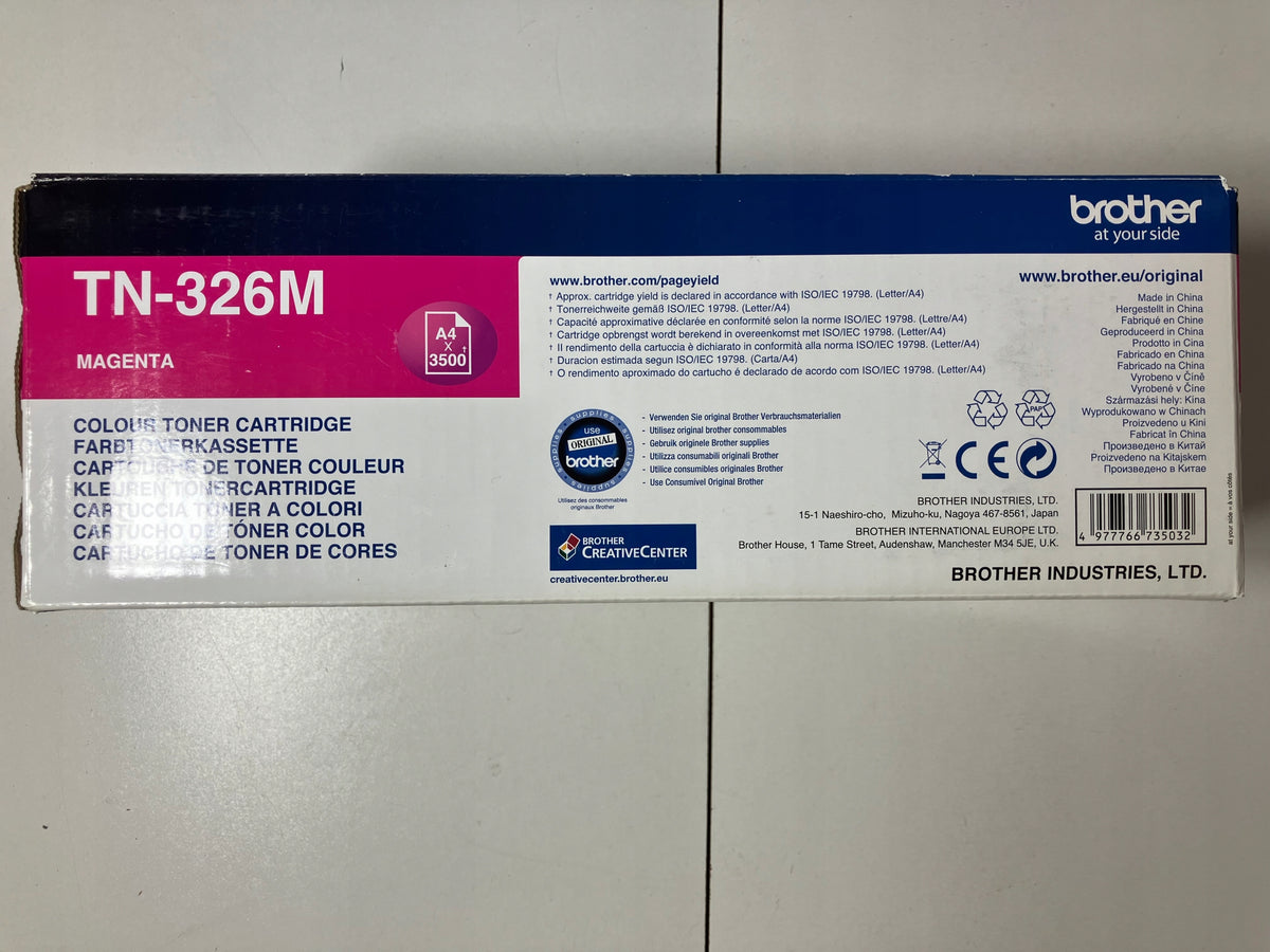 NEW ORIGINAL TONER BROTHER TN-326M