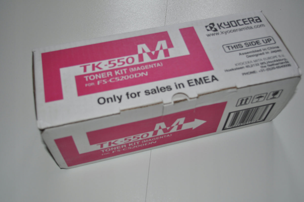 NEW ORIGINAL TONER KYOCERA TK-550M