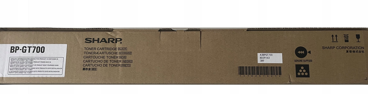 NEW ORIGINAL TONER SHARP BP-GT700