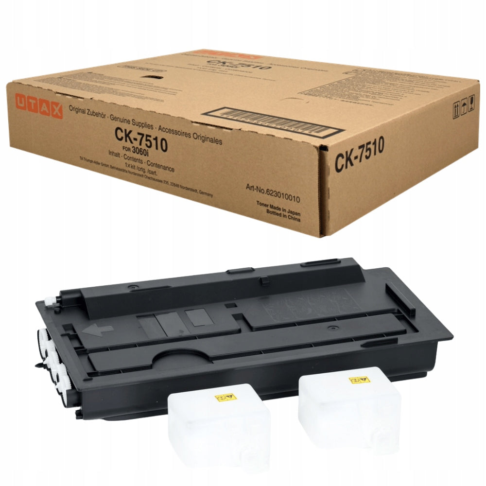 NEW Original Toner Cartridge 623010010 CK7510 Black UTAX 3005i