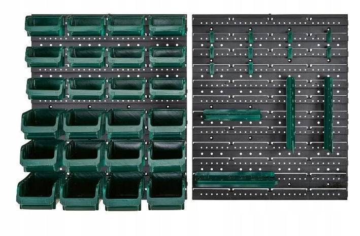 NEW PARKSIDE Workshop organizer 43 elements storage set Kind pegboard
