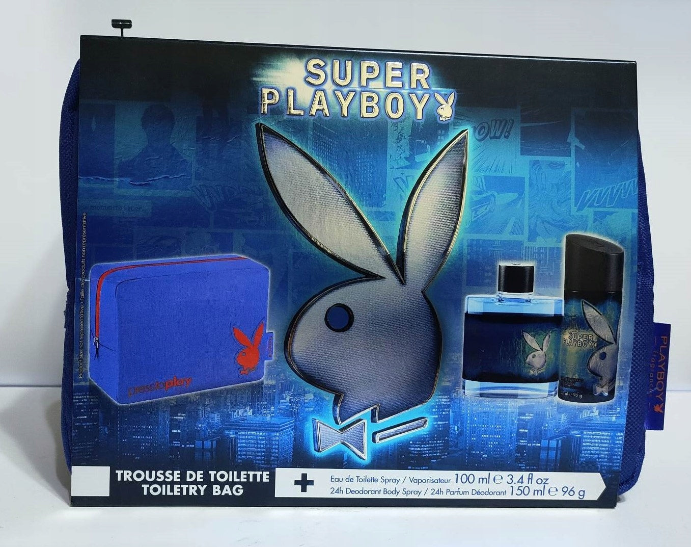 NEW PLAYBOY PLAYBOY 100 ML EDT _ 150 ML DEO + ONLY