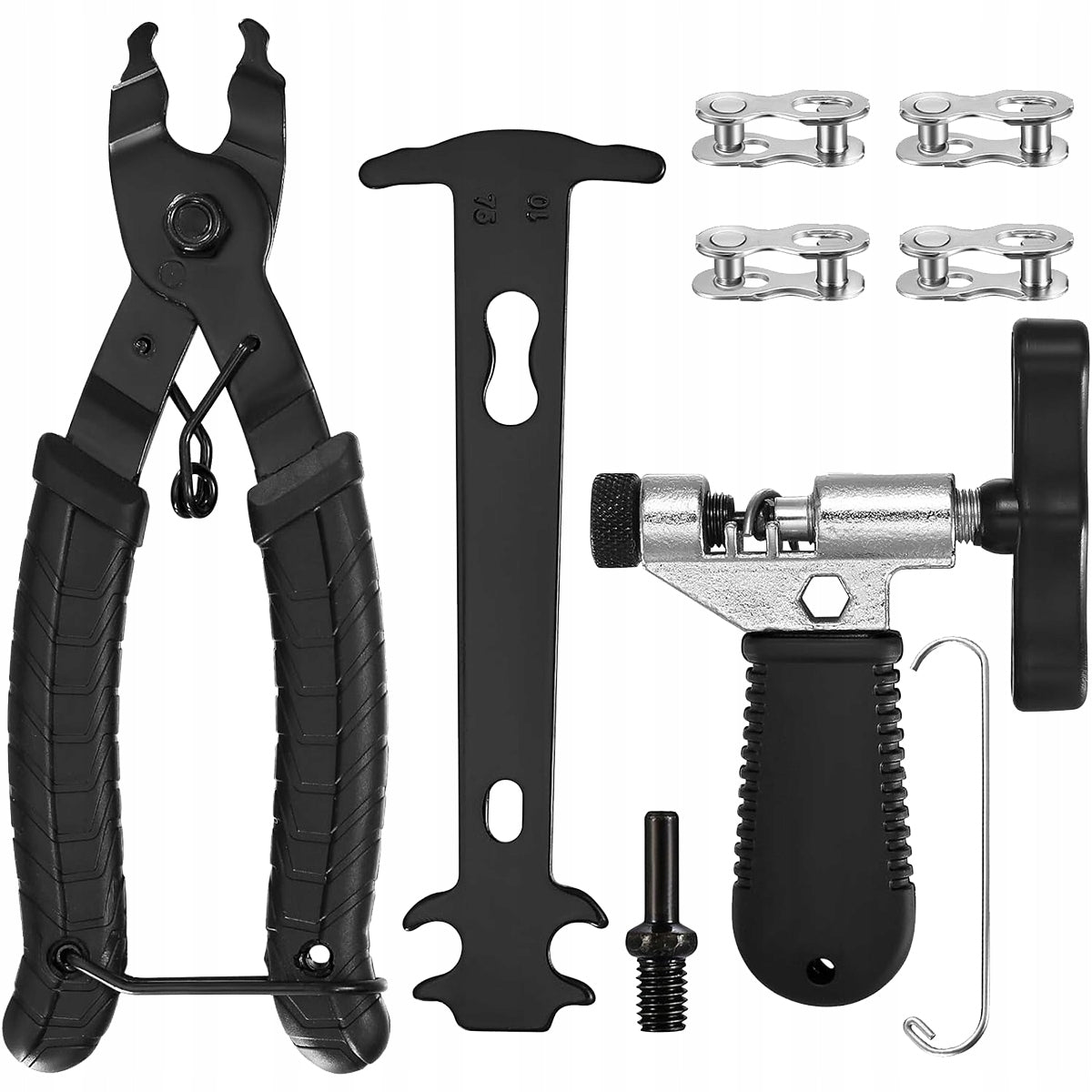 NEW PLIERS WRENCH FOR FASTENING CHAIN CLIPS 9PC For for chain