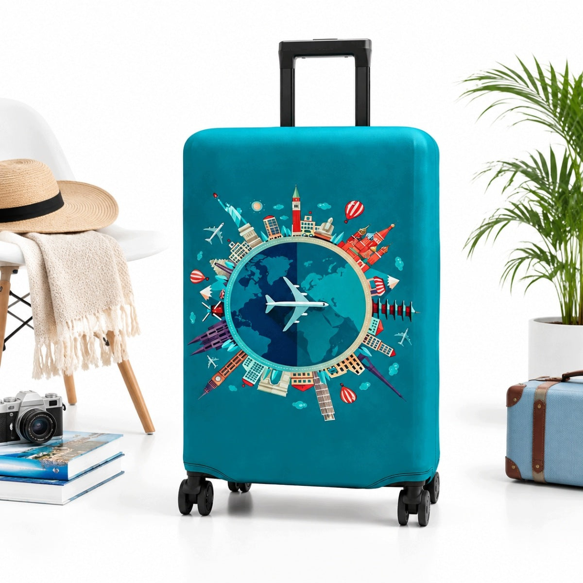NEW PROTECTIVE COVER FOR TRAVEL CASE DURABLE 80X54X33CM L