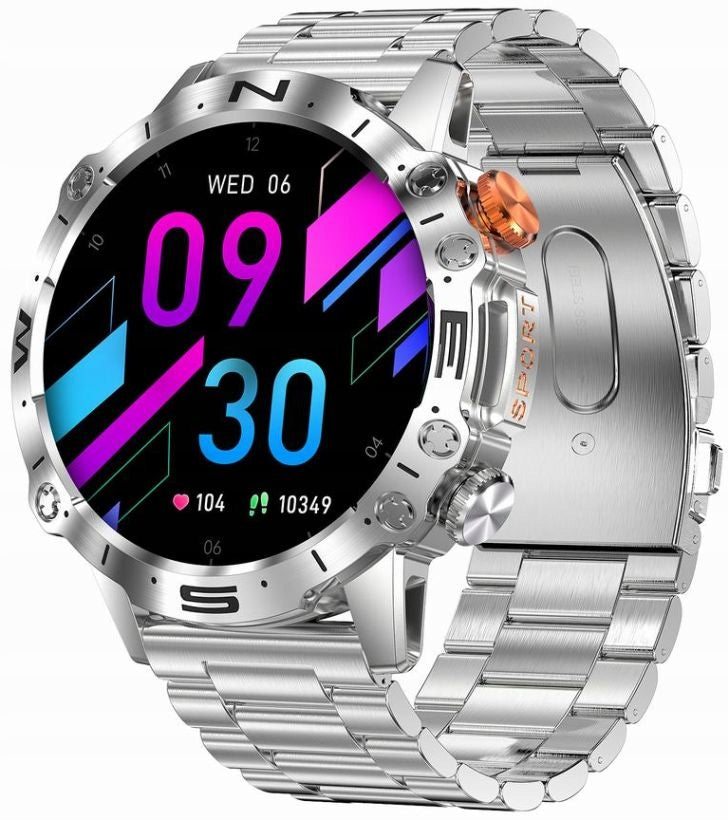 NEW SMARTWATCH GRAVITY GT20-2 46mm SPORTS WATCH WITH CALLS - SET EAN (GTIN) 5900148049730