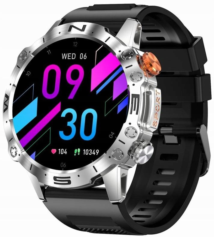 NEW SMARTWATCH GRAVITY GT20-4 46mm SPORTS WATCH WITH CALLS - SET Brand Gravity