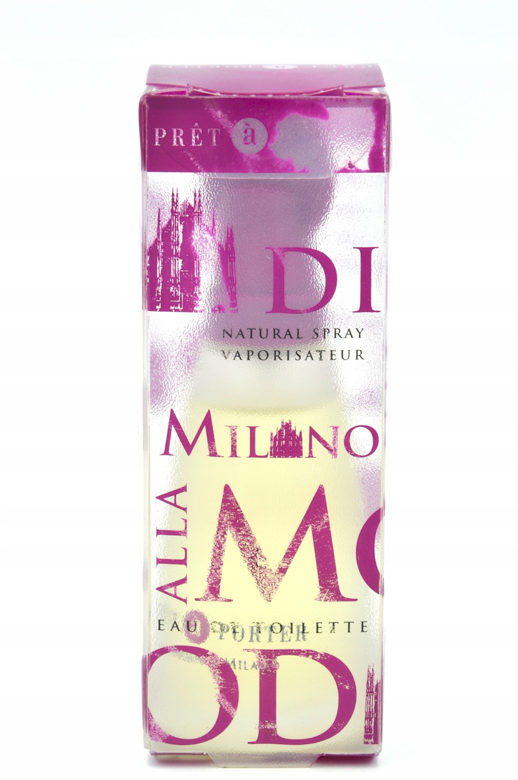 NEW UNIQUE WATER PRET A PORTER ALLA MODA DI MILANO 50ML EDT UNIQUE Brand Prêt-à-Porter