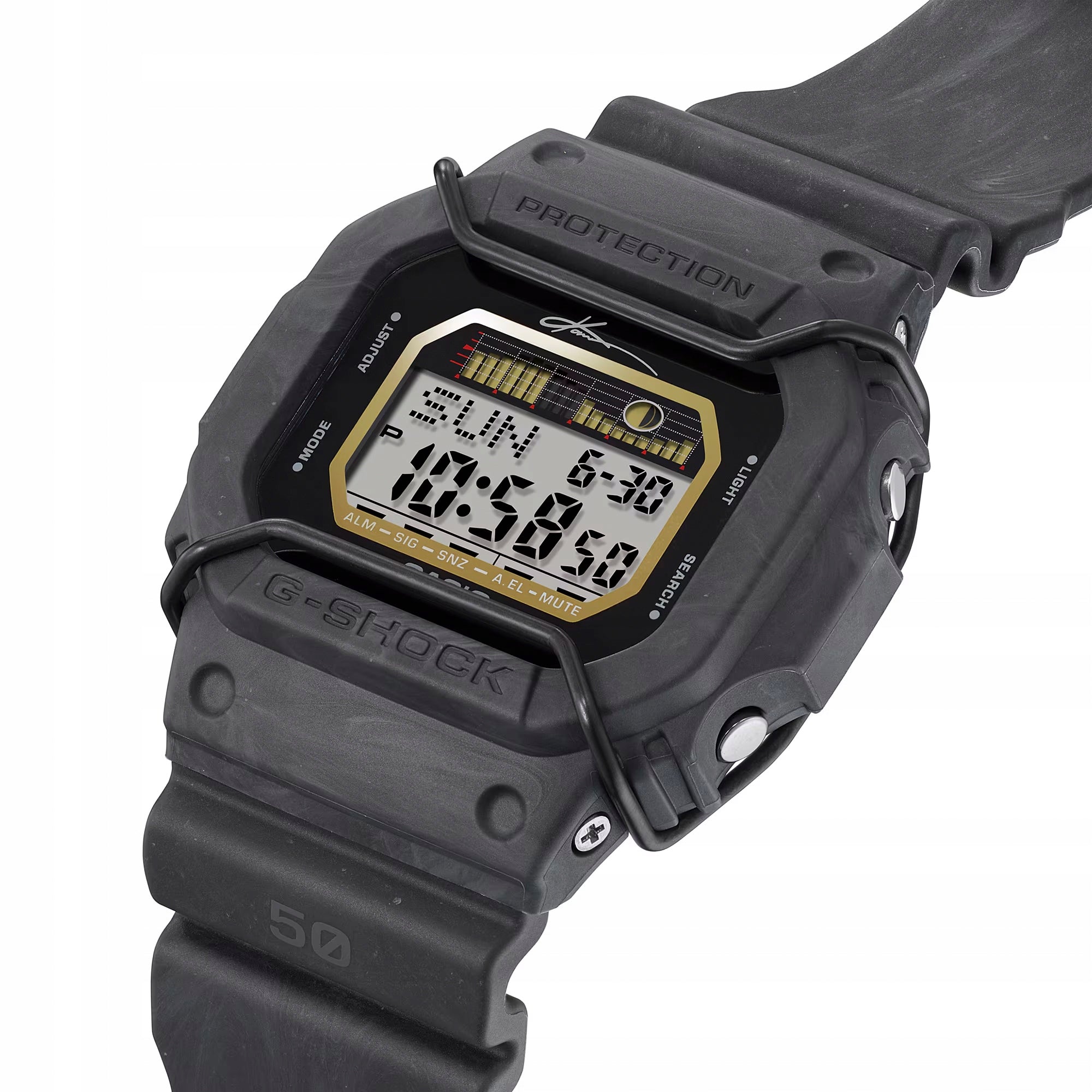 NEW WATCH CASIO G-SHOCK GLX-5600KB-1ER + ENGRAVING Case color black