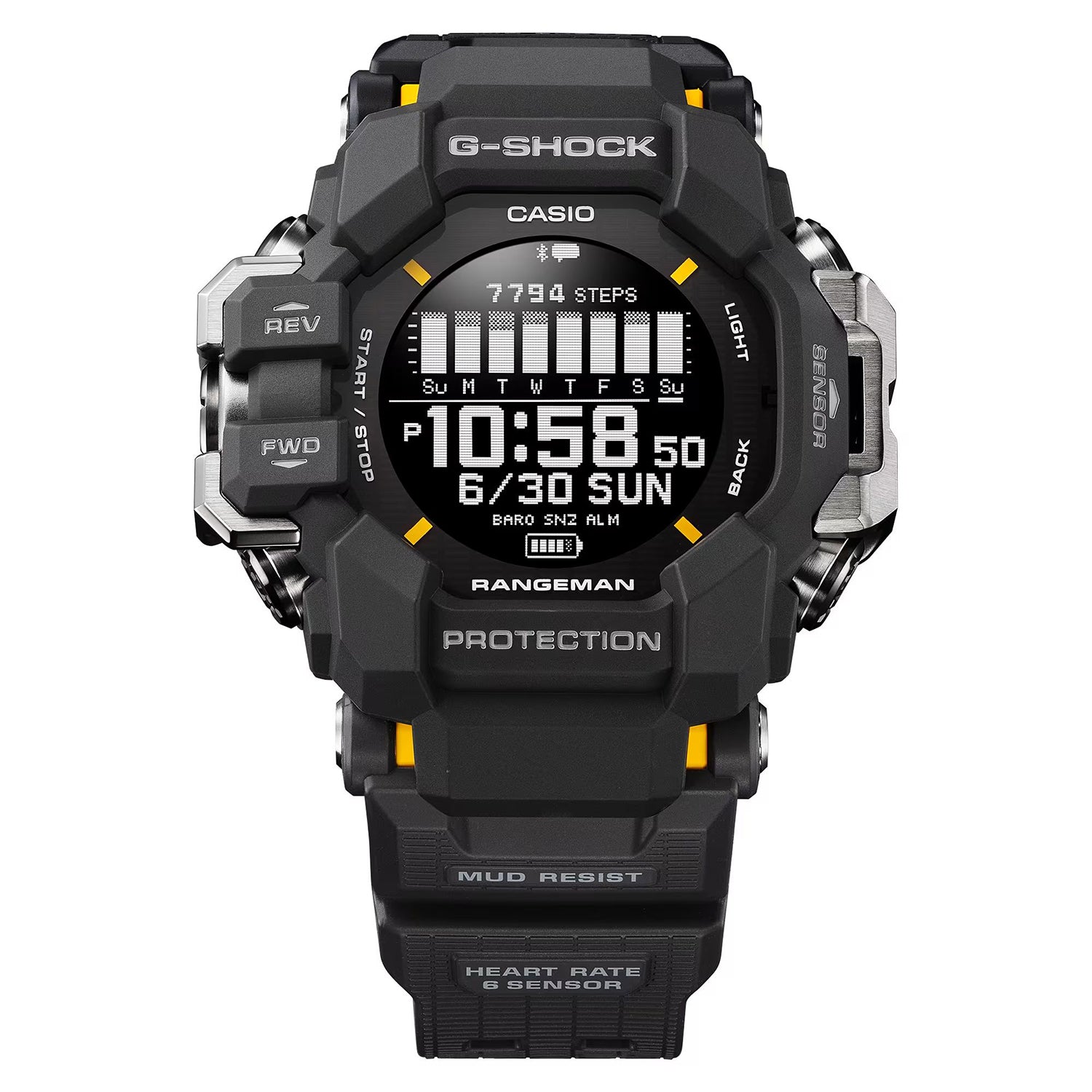 NEW WATCH CASIO G-SHOCK GPR-H1000-1ER w24h PL Packaging status original