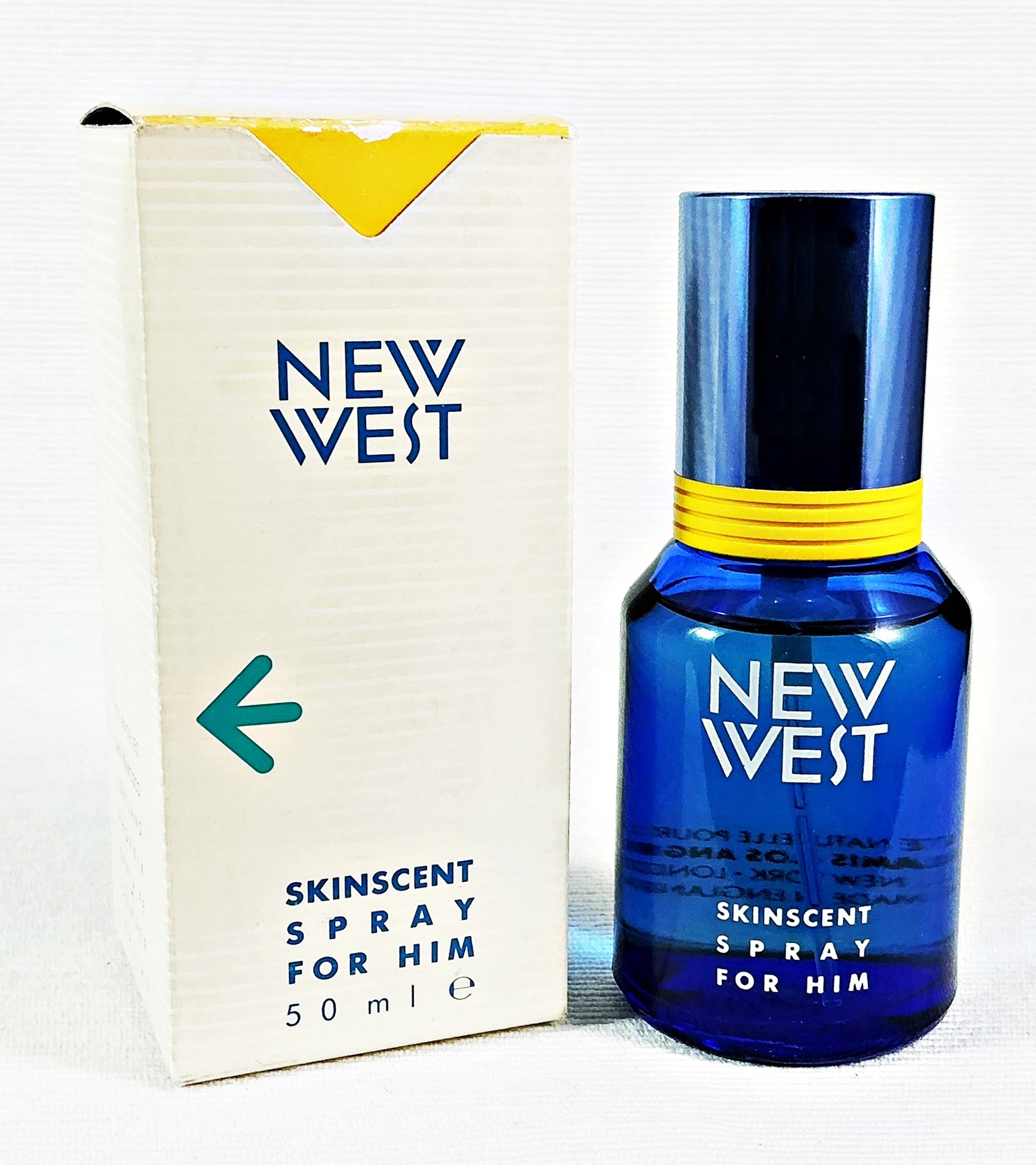 NEW WEST SKINSCENT SPRAY FOR HIM 50 ML UNIQUE Packaging status original