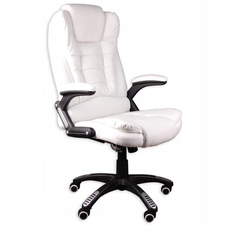 NEW WHITE OFFICE SWIVEL CHAIR BSB002
