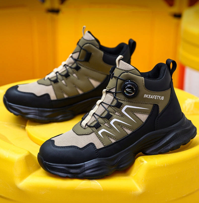 NEW WORK SHOES MEN'S SPORTS SHOES BREATHABLE WITH TOE BHP Manufacturer code HZT-202503066