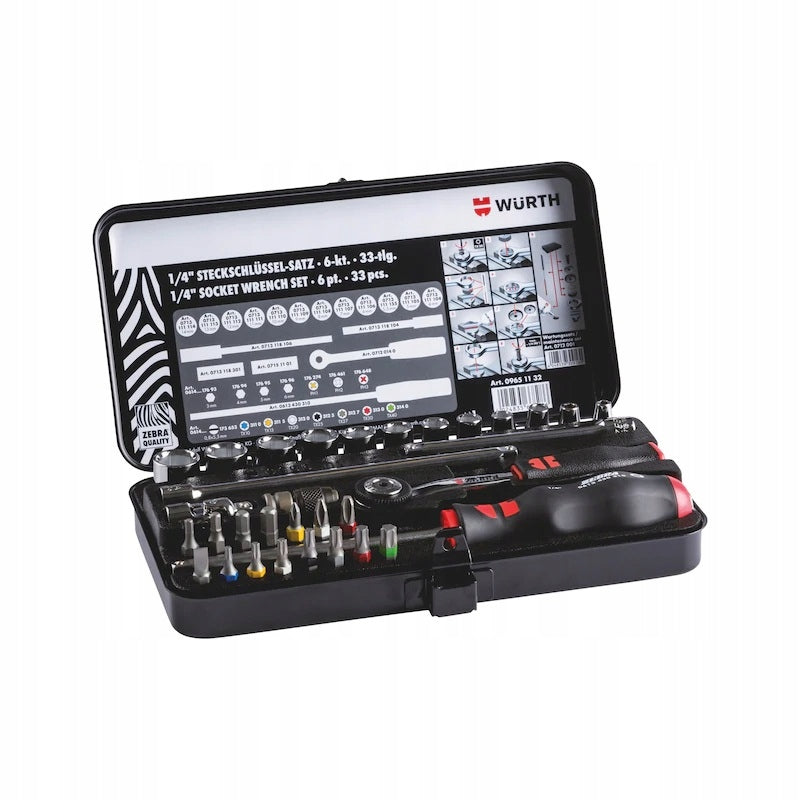 NEW Wurth 09651132 socket wrench set Brand Wurth