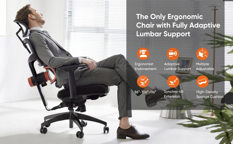 NEWTRAL Ergonomic Office Chair Adjustable EU Packaging status original