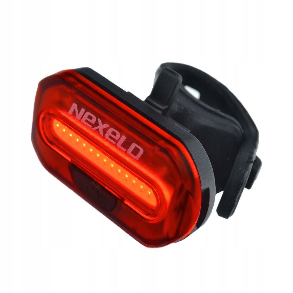 NEXELO L188009NEX Rear Bike Light LED 2 Battery Modes With Reflector Model L188009NEX