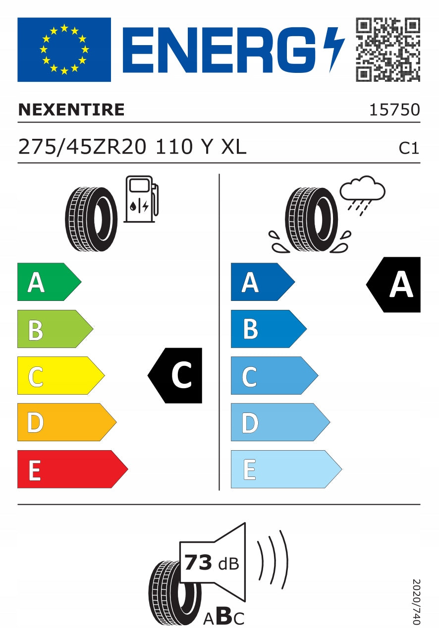 NEXEN L275/45 R20 N'FERA SPORT 110Y XL DOT2024 Season summer