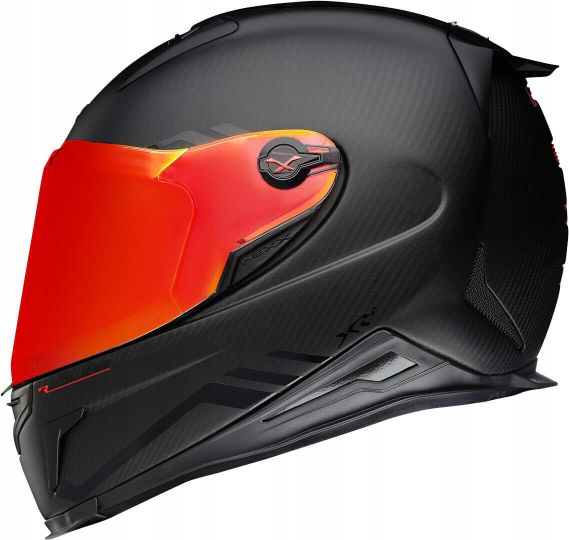 NEXX X R2 Redline Carbon Black Matt XS Full Face Helmet Size XS