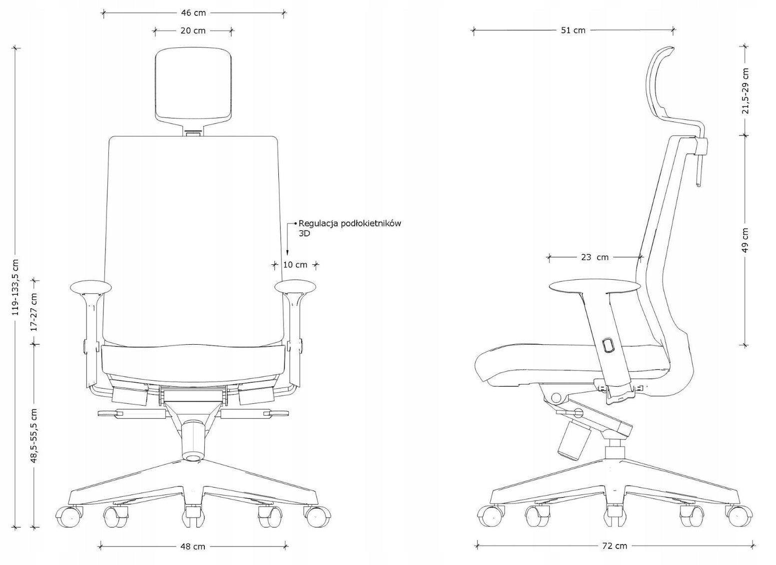 NEZ BL418 swivel chair Unique office ergonomic chair EAN (GTIN) 5908242426136