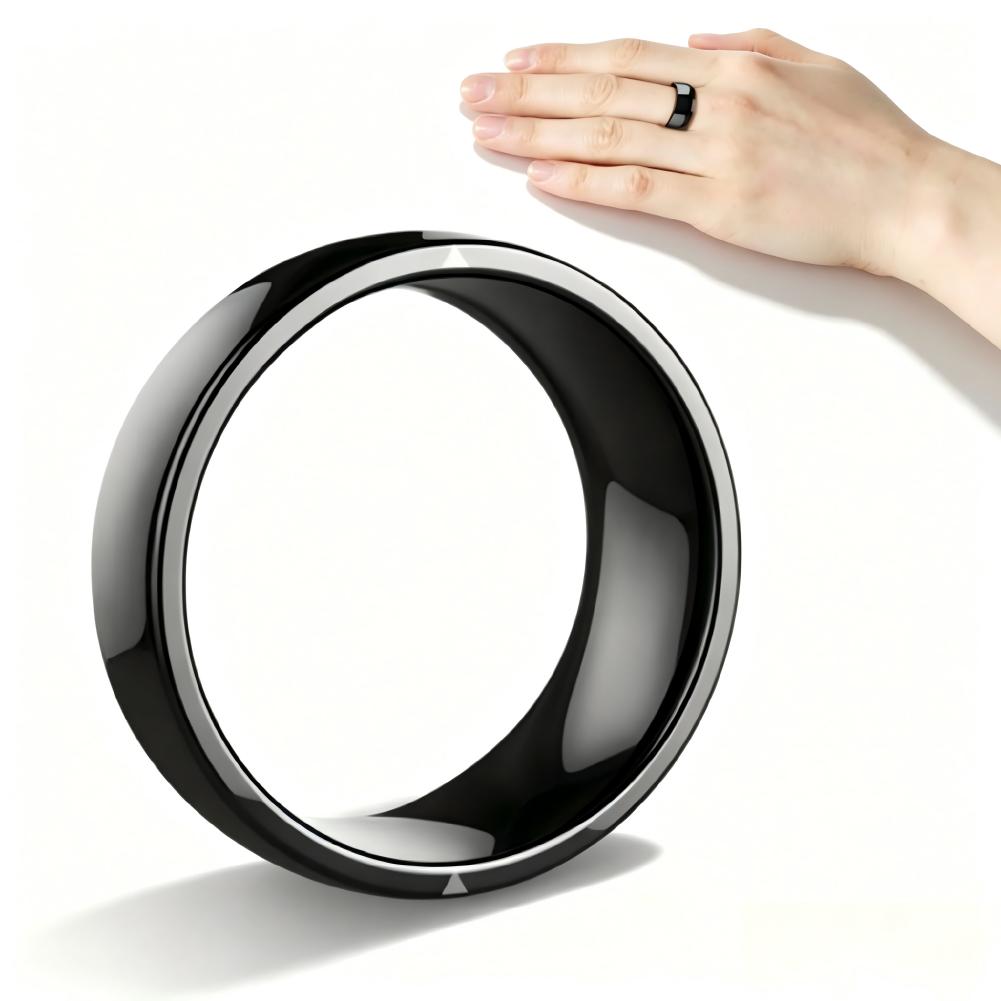 NFC CERAMIC SMART RING R4 AUTOMATION ANDROID IOS UP TO 66-70mm