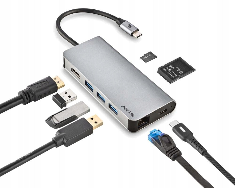 NGS Wonder Dock 8 USB Hub Manufacturer code WONDER DOCK 8