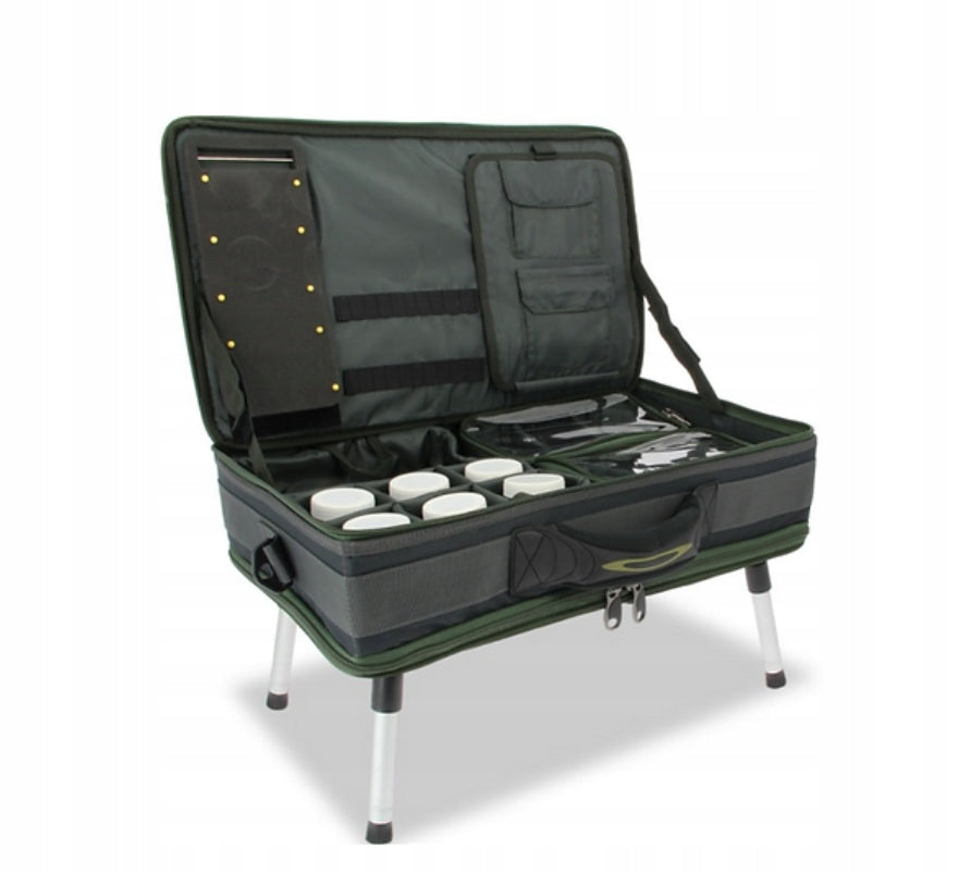 NGT Bag Suitcase Organizer with Table Carp Bivvy Table System II 588