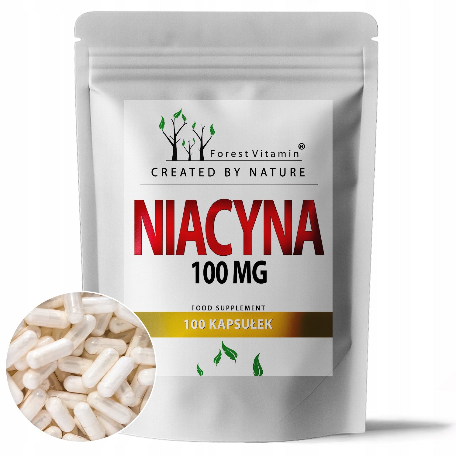 NIACIN 100MG VITAMIN B3 NICOTINIC ACID 100caps FLUSH EFFECT CIRCULATION