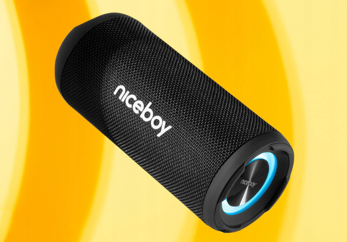 NICEBOY Raze Origin 5 Mobile Speaker 20W Battery 20h IPX7 USB-C Powerbank Brand Niceboy