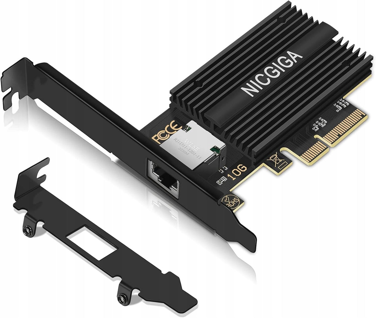 NICGIGA 10G Base-T PCI-e Network Card with RJ45 Port