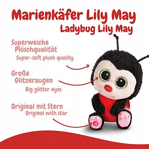 Plüsch-Marienkäfer Nici Marienk Lily May 45559 