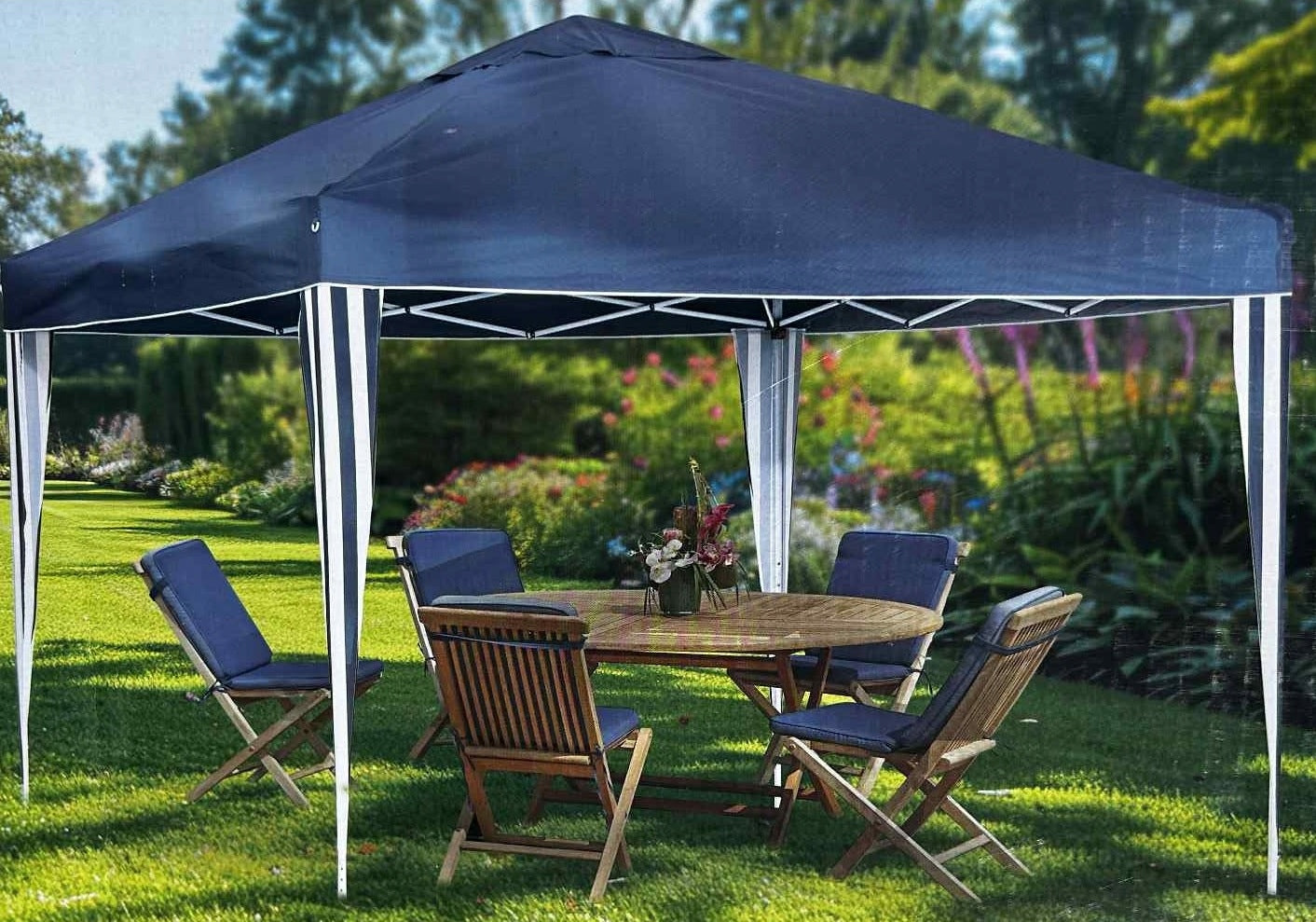 NIEM.PAVILION COMMERCIAL CATERING GARDEN TENT EXPRESS 3x3M 2,6M Length 3 m