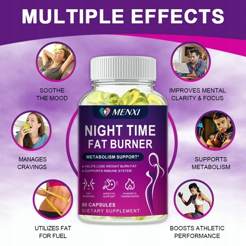 NIGHT TIME FAT BURN EXTREME – Slimming tablets – THE STRONGEST legal Expiration date at least 1 year from the date of purchase