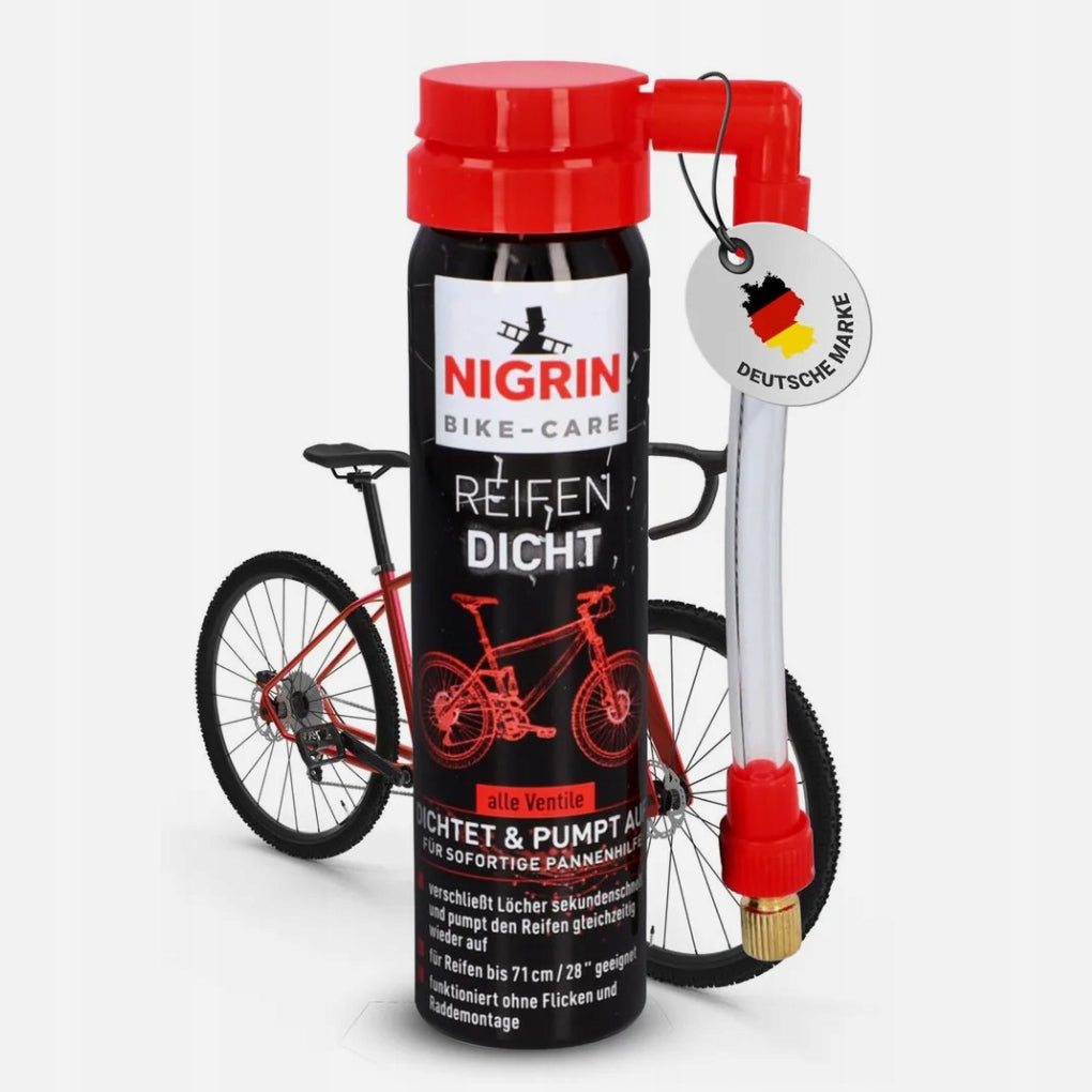 NIGRIN GERMAN Bicycle Tube Tire Sealant 75ml Repair Spray