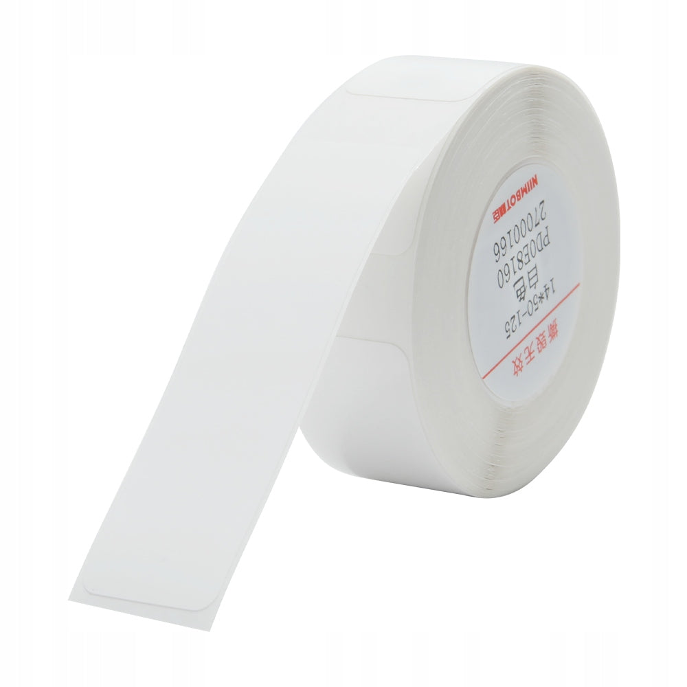 NIIMBOT LABELS RFID STICKERS 14x60MM WHITE 110pcs TO B18 N1 ORIGINAL