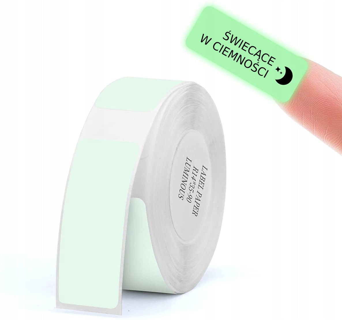 NIIMBOT LABELS STICKERS GLOWING IN THE DARK 13x35MM SELF-ADHESIVE