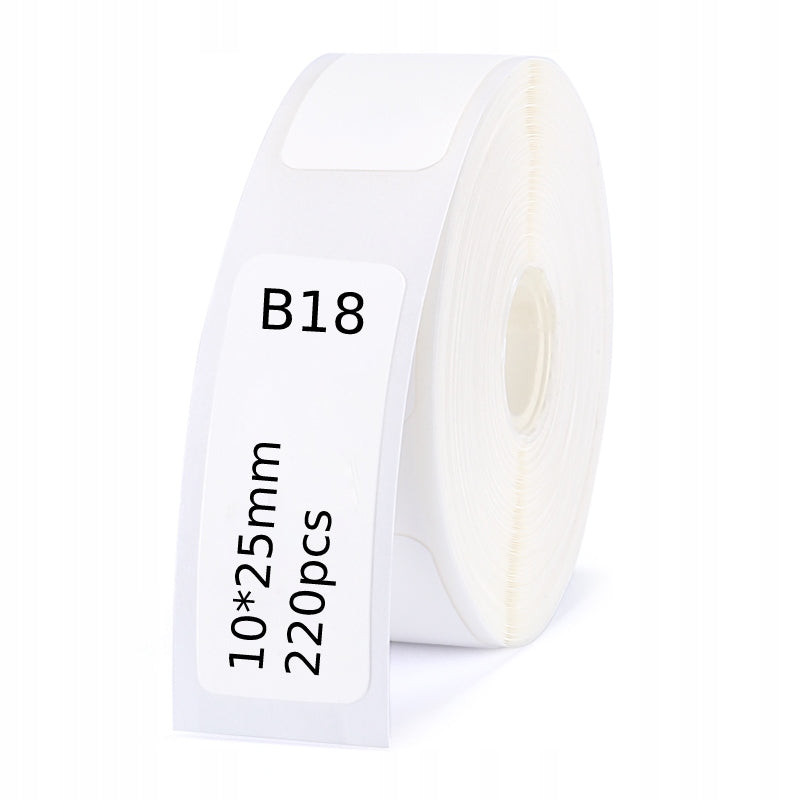 NIIMBOT LABELS Stickers for B18 10*25mm 220pcs