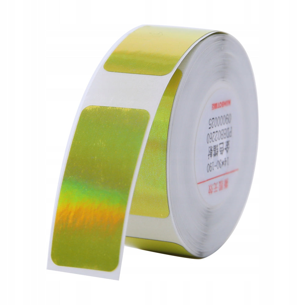 NIIMBOT LABELS Stickers for B18 GOLD HOLOGRAM