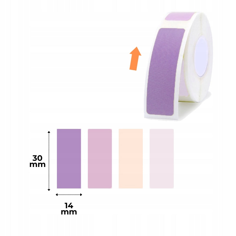 NIIMBOT Labels Color Stickers Style 4В 14х30 mm 210 pcs to D110/D110_M