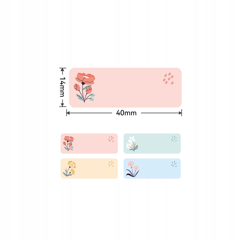NIIMBOT Labels Stickers 14*40mm 160pcs FLOWERS Manufacturer code 14*40_FLOWERS