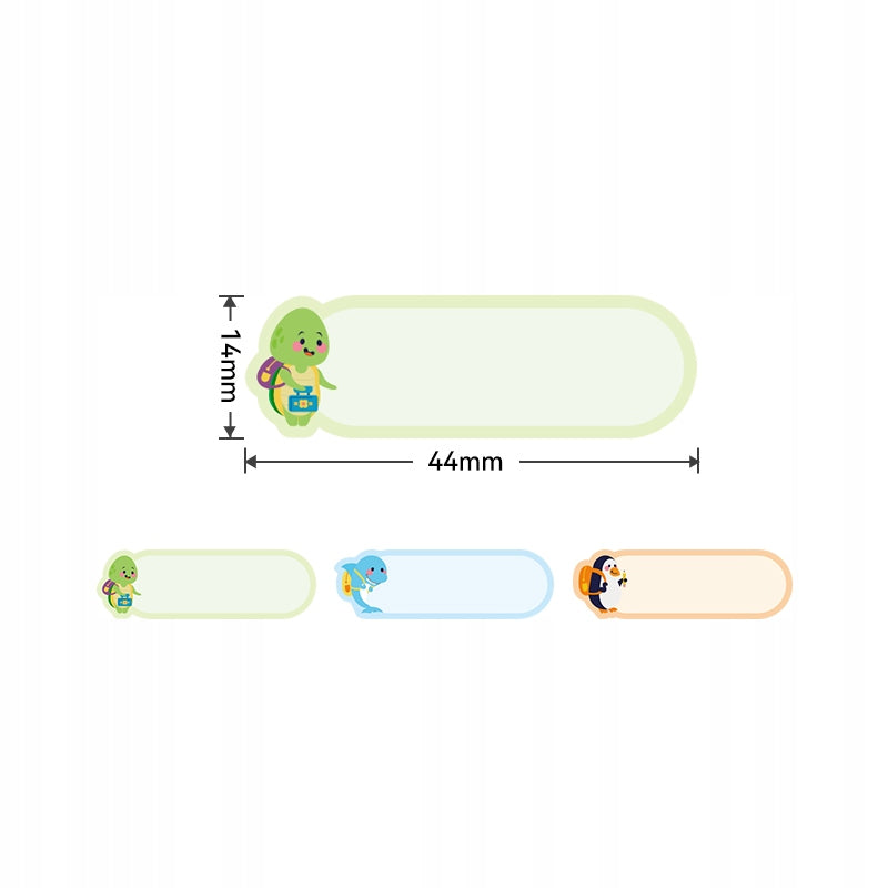 NIIMBOT Labels Stickers 14*44mm 150pcs SCHOOL Manufacturer Niimbot