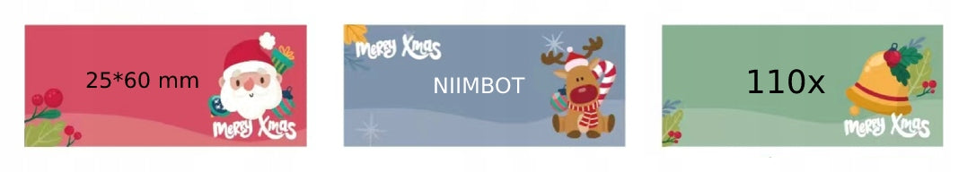 NIIMBOT Labels Stickers 25*60mm 110pcs GIFTS