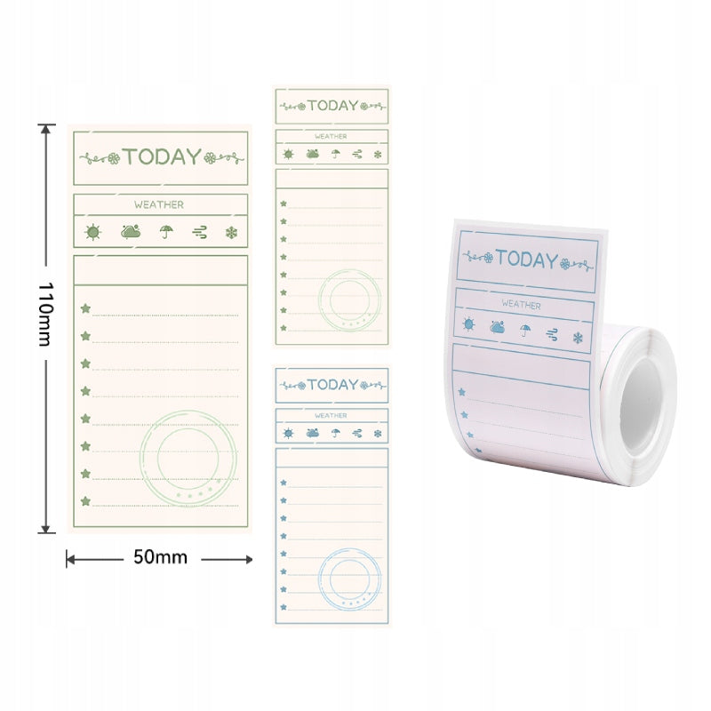 NIIMBOT Labels Stickers 50*110mm Series B LIST