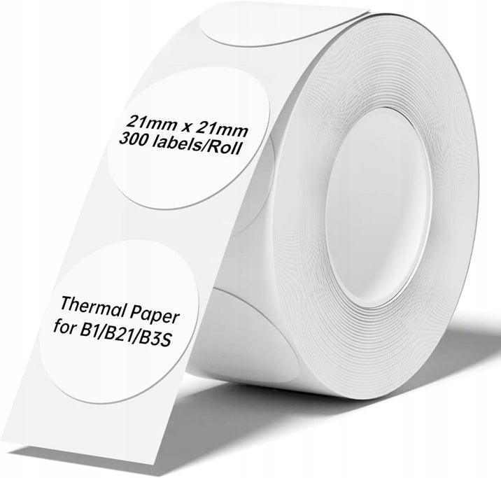 NIIMBOT Labels Stickers ROUND 21*21mm 300pcs