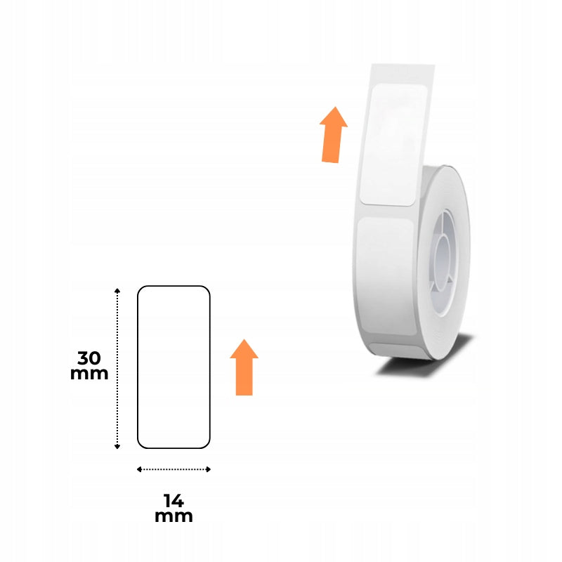 NIIMBOT Labels Stickers White 14х30 mm 190 pcs B18/N1