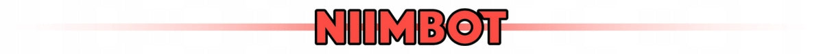 NIIMBOT PRINTER TAPE B18 LABEL STICKERS WHITE HIGH ADHESIVE Manufacturer Niimbot